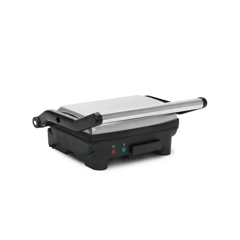 商品Elite Gourmet|Elite Cuisine 10.5 x 9 inch Electric Nonstick Panini Sandwich Press, Opens Flat 180-Degrees, Floating Hinge,价格¥432,��第5张图片详细描述