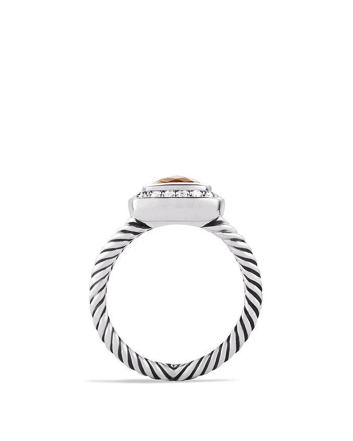 Petite Albion Ring with Gemstone and Diamonds 商品