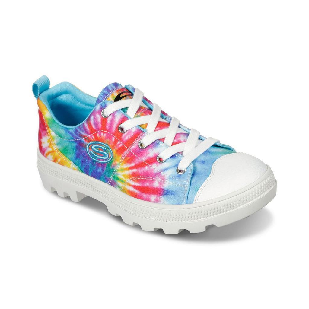 商品SKECHERS|Skechers Womens Roadies Berkeley Blocks Canvas Tie-Dye Fashion Sneakers,价格¥386,第1张图片