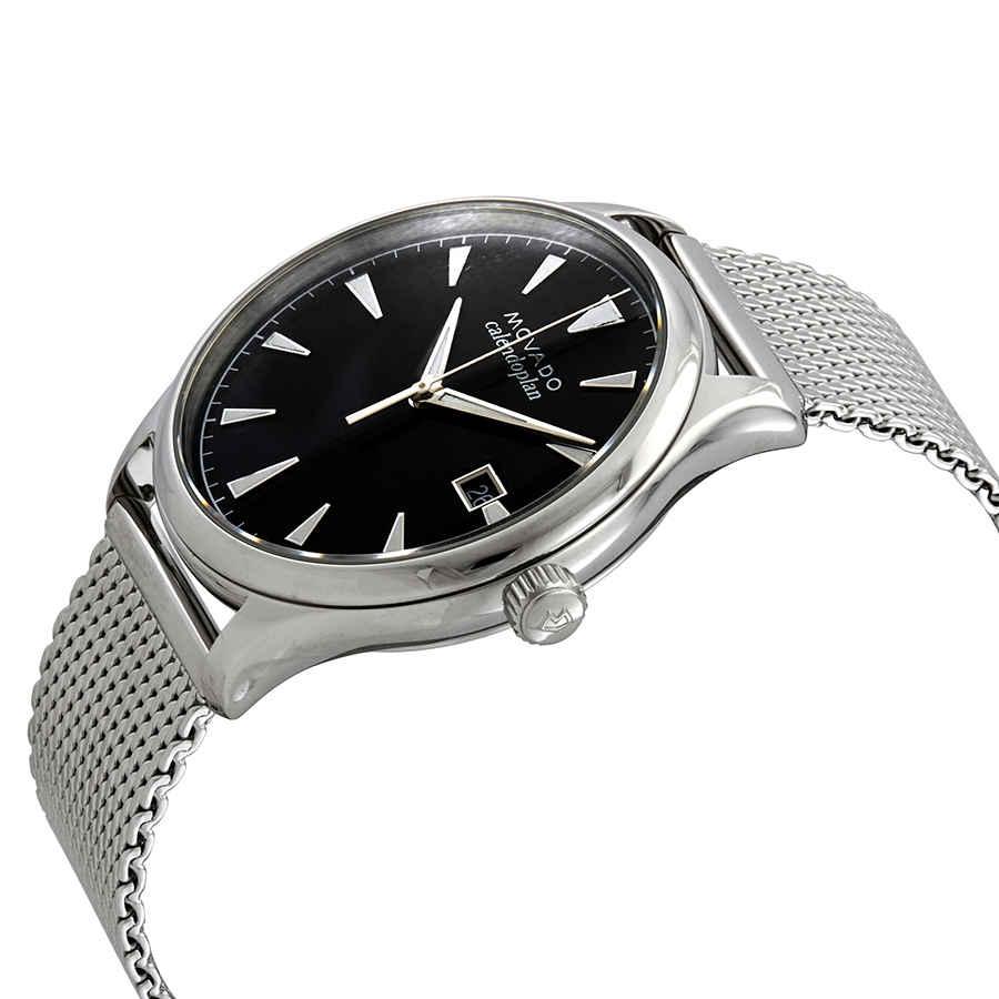 Movado Heritage Quartz Black Dial Mens Watch 3650087商品第2张图片规格展示