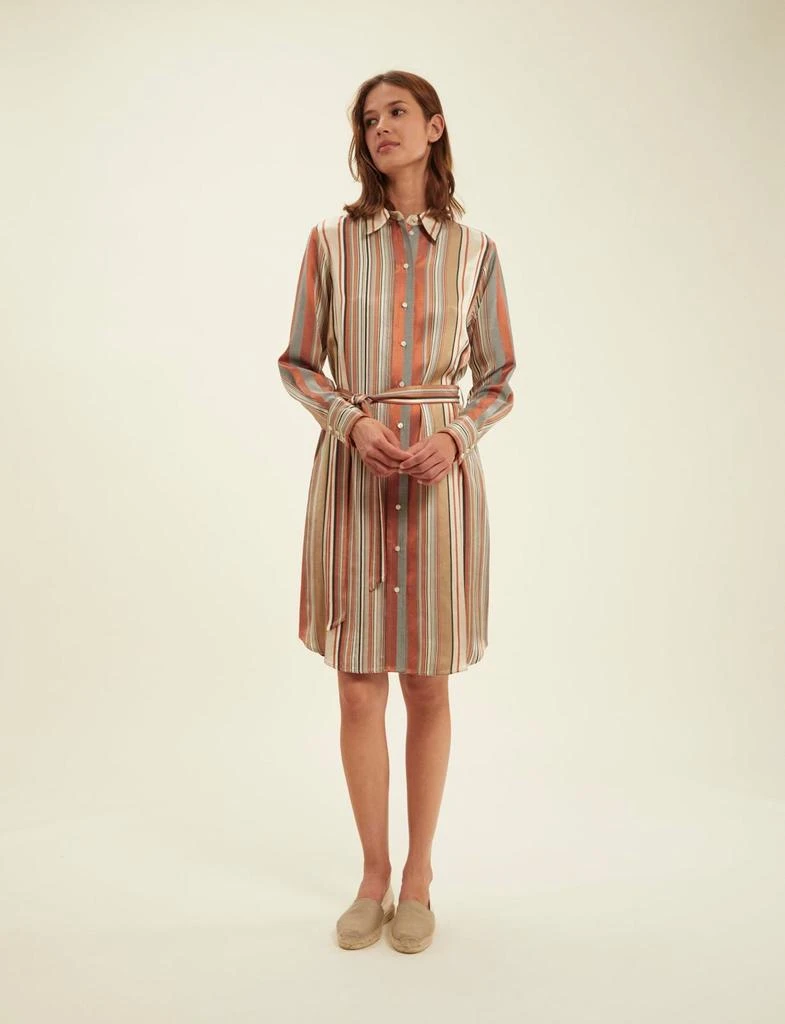 商品INES DE LA FRESSANGE|Camel Striped Love Dress,价格¥1900,第2张图片详细描述