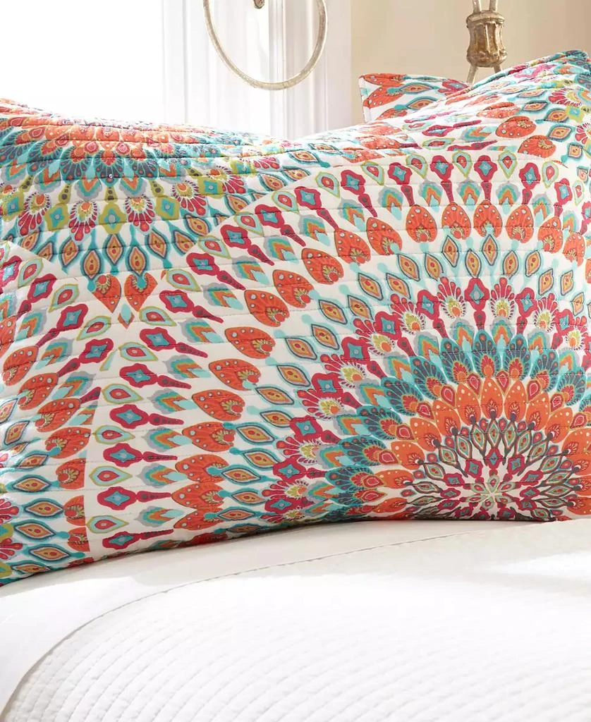 商品Levtex|Mirage Crewel Poms Decorative Pillow, 14" x 18",价格¥209,第2张图片详细描述