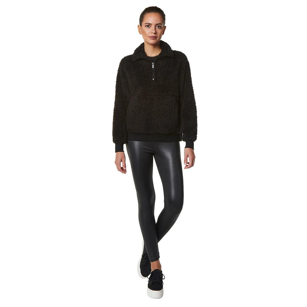 商品Marc New York by Andrew Marc|Marc New York Women's Ultra Soft 1/4 Zip Faux Fur Pullover,价格¥97,第5张图片详细描述