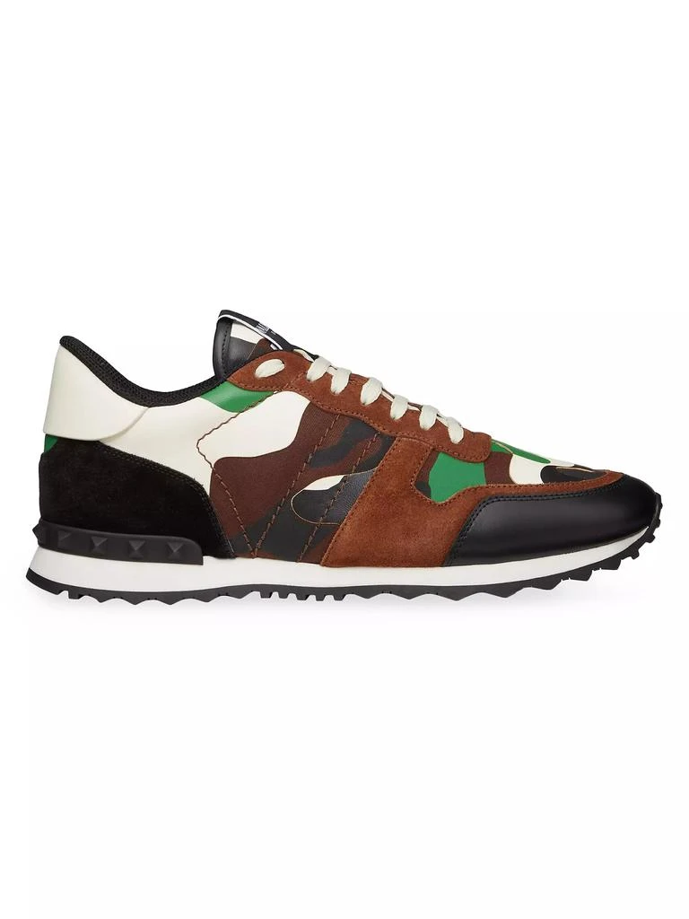 商品Valentino|Camouflage Rockrunner Sneakers,价格¥4053,第1张图片