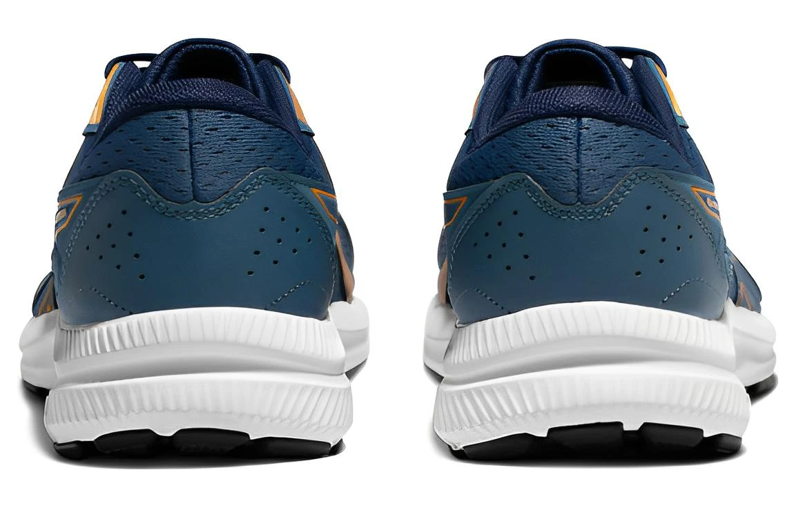 商品[国内直发] Asics|Gel-Contend 8 缓震舒适 织物皮革防滑耐磨透气 低帮跑步鞋 男款 蓝棕色,价格¥526,第4张图片详细描述