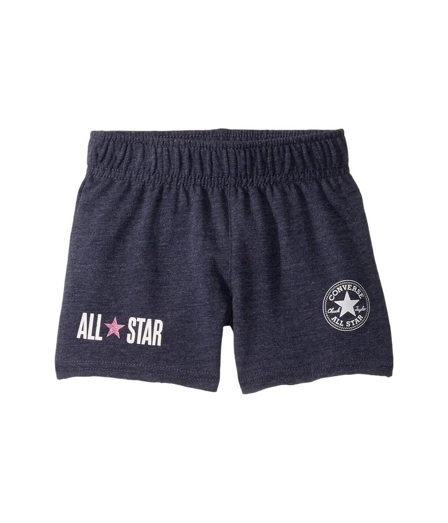 商品Converse|All Star Raw Edge Shorts (Little Kids),价格¥72,第1张图片
