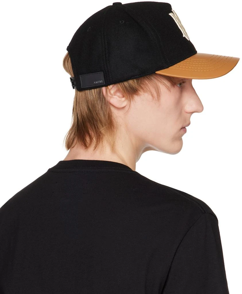 商品AMIRI|Black Embroidered Cap,价格¥3872,第3张图片详细描述