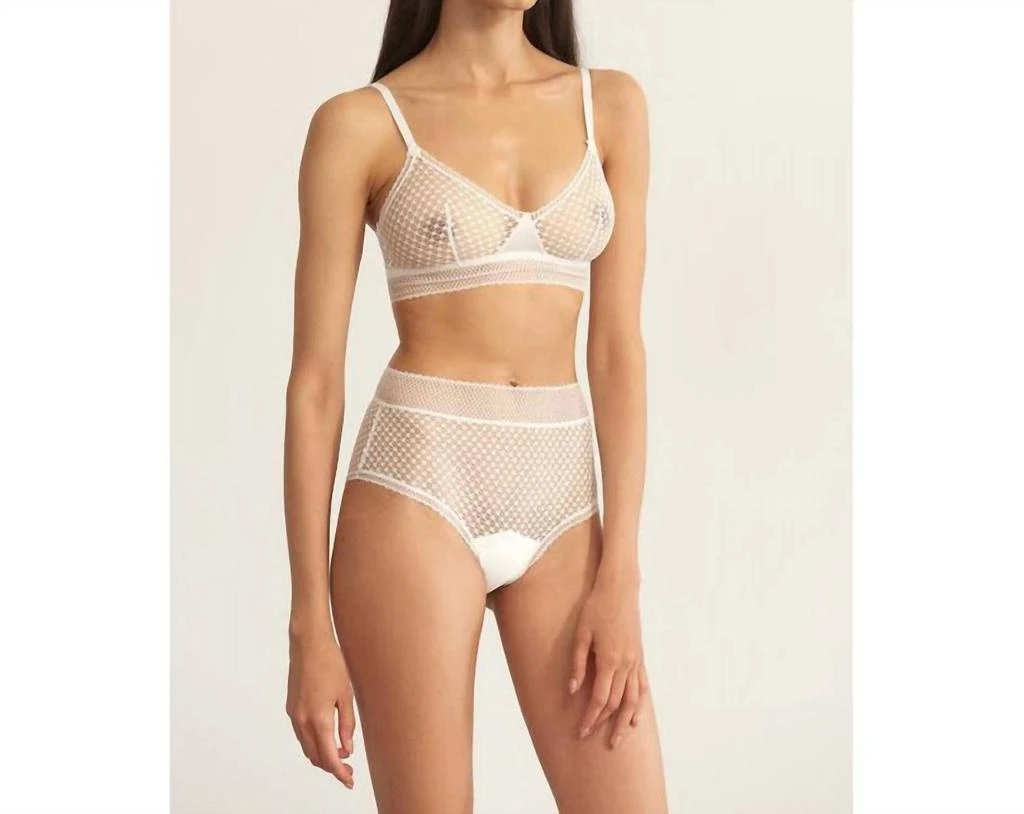 商品ELSE|Bella High Waist Brief In Ivory,价格¥266,第1张图片