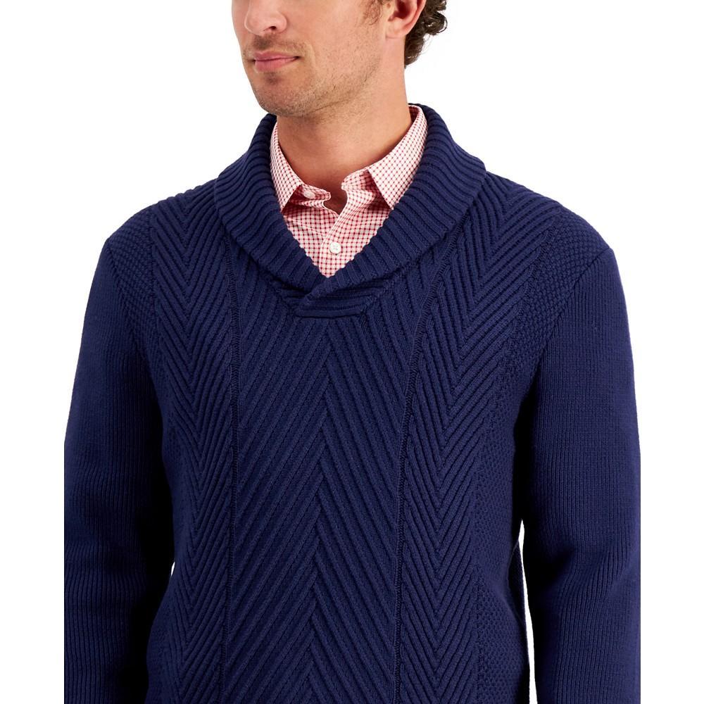 商品Club Room|Men's Chunky Shawl Neck Sweater, Created for Macy's,价格¥243,第5张图片详细描述