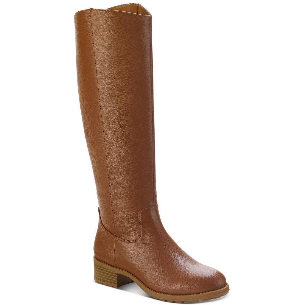商品Style & Co|Style & Co. Womens Graciee Faux Leather Tall Knee-High Boots,价格¥393-¥438,第1张图片