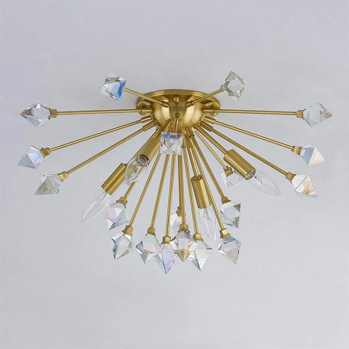 商品mitzi|Genesis 4 Light Flush Mount Ceiling Light,价格¥4635,第5张图片详细描述