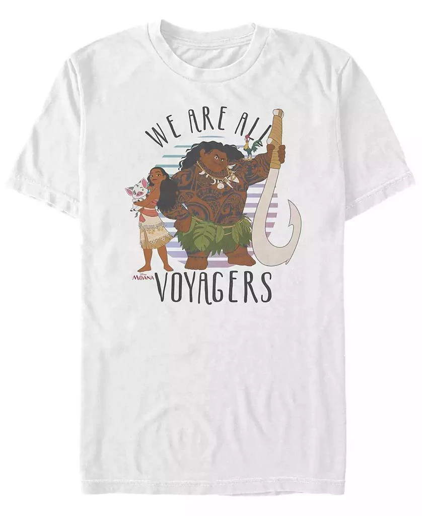 商品Disney|Disney Men's Moana We are all Voyagers, Short Sleeve T-Shirt,价格¥190,第1张图片