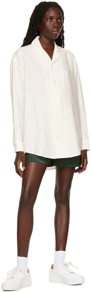 商品AMI|SSENSE Exclusive White Ami De Coeur Shirt,价格¥682,第4张图片详细描述