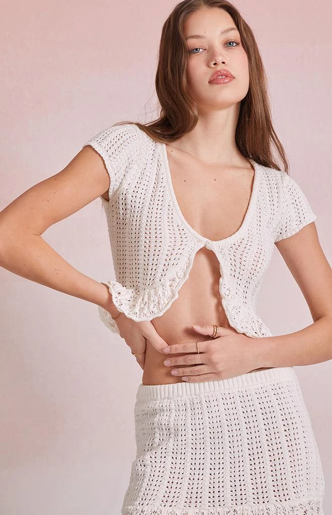 商品Beverly and Beck|Elenah Crochet Top,价格¥239,第3张图片详细描述