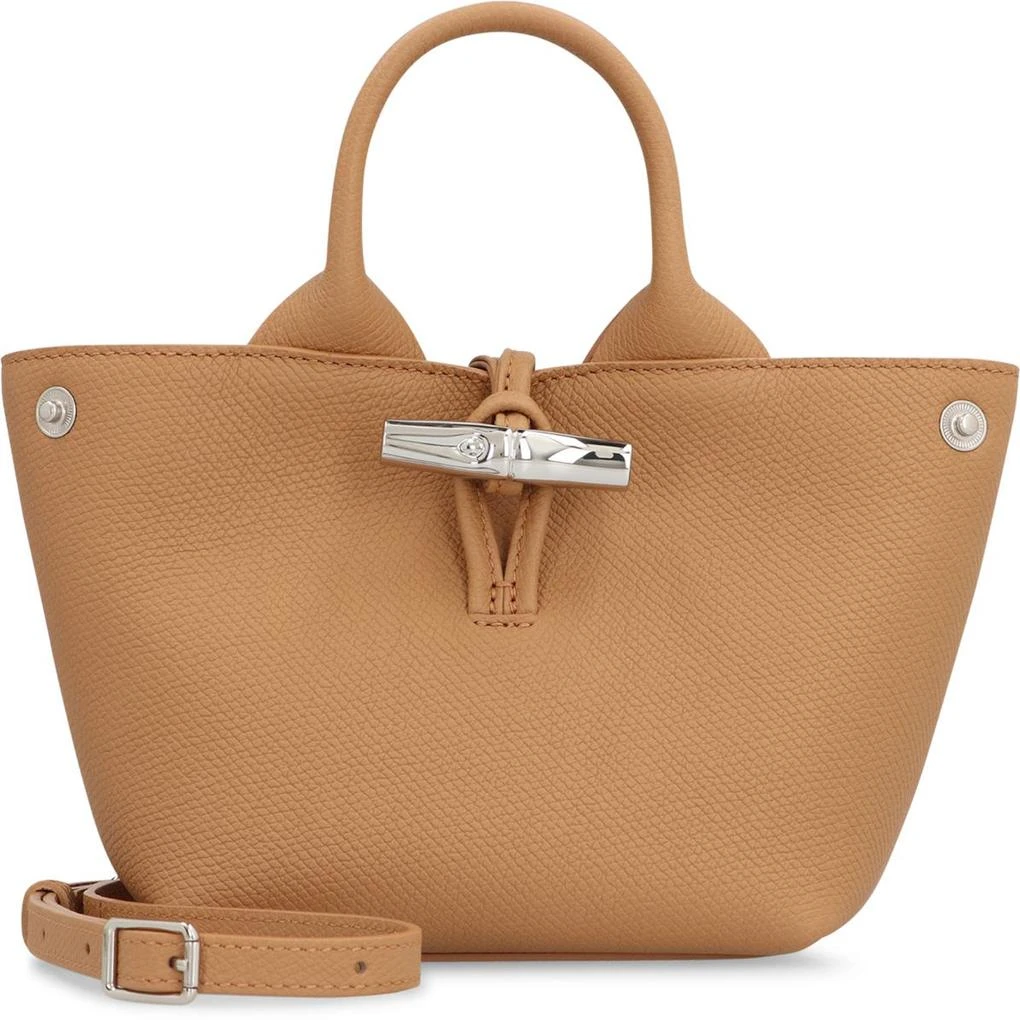 商品Longchamp|Longchamp Le Roseau Xs Leather Handbag,价格¥4373,第2张图片详细描述