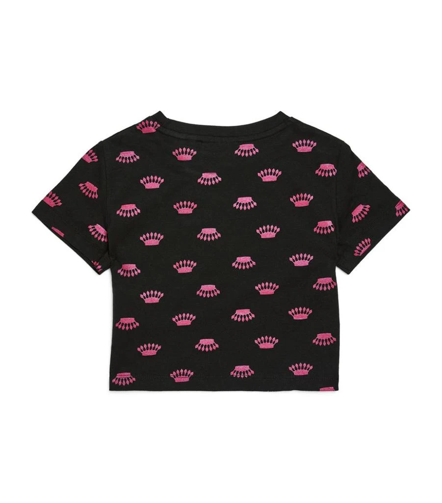 商品Juicy Couture|Embellished Logo Crown T-Shirt (3-16 Years),价格¥363,第2张图片详细描述