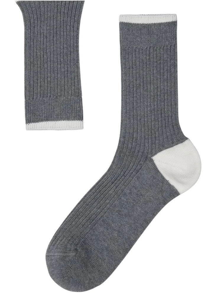 商品Brunello Cucinelli|Cotton socks,价格¥1795,第2张图片详细描述