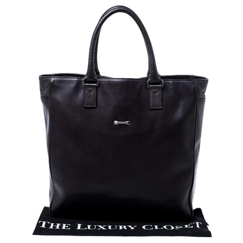 Salvatore Ferragamo Black Leather Tote 商品