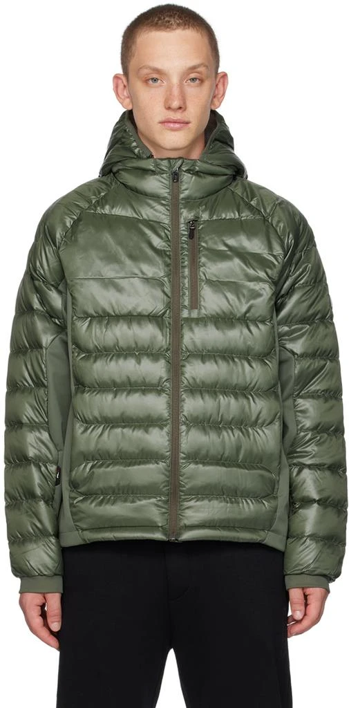 商品Ralph Lauren|Green Hybrid Down Jacket,价格¥1340,第1张图片