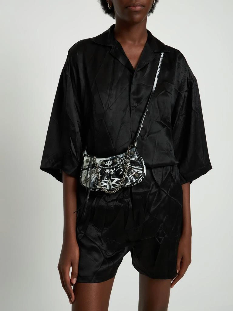 商品Balenciaga|Le Cagole Mini Leather Purse,价格¥13213,第1张图片