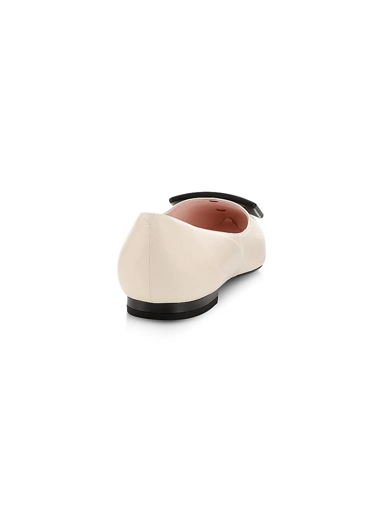 商品Roger Vivier|Gommettine Leather Flats,价格¥5853,第3张图片详细描述