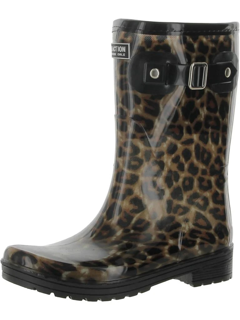 商品Kenneth Cole|Rain Buckle Womens Mid-Calf Man Made Rain Boots,价格¥241-¥271,第1张图片