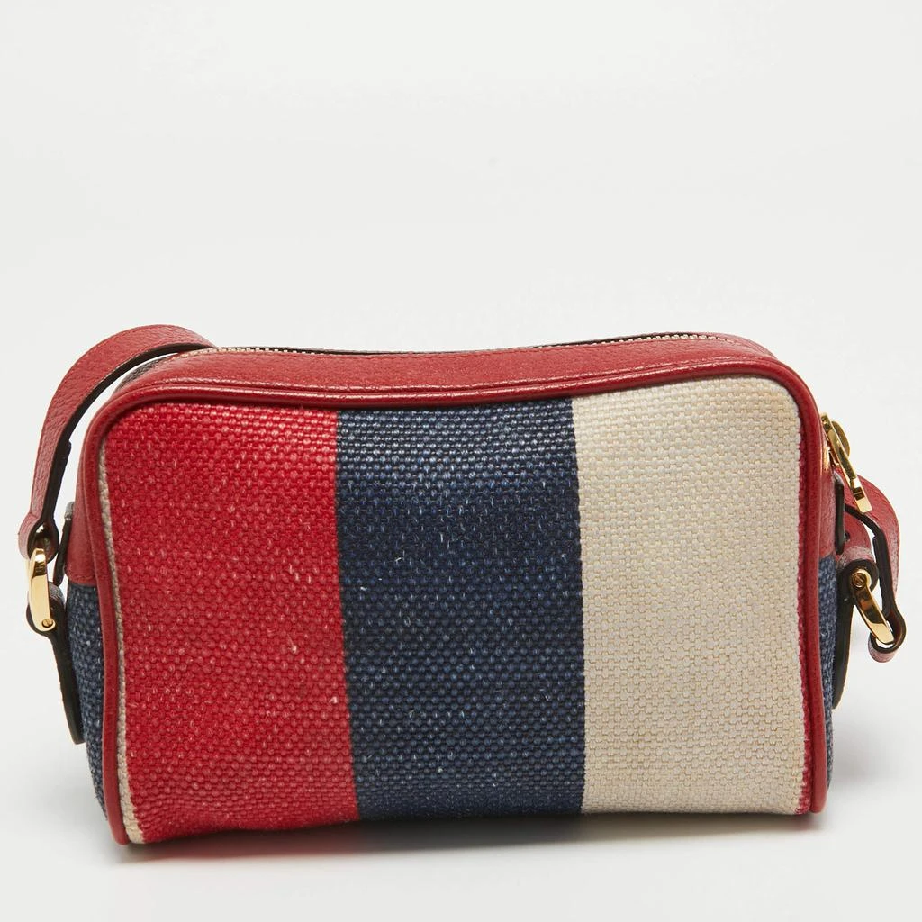 商品[二手商品] Gucci|Gucci Multicolor Canvas and Leather Mini Ophidia Crossbody Bag,价格¥5560,第4张图片详细描述