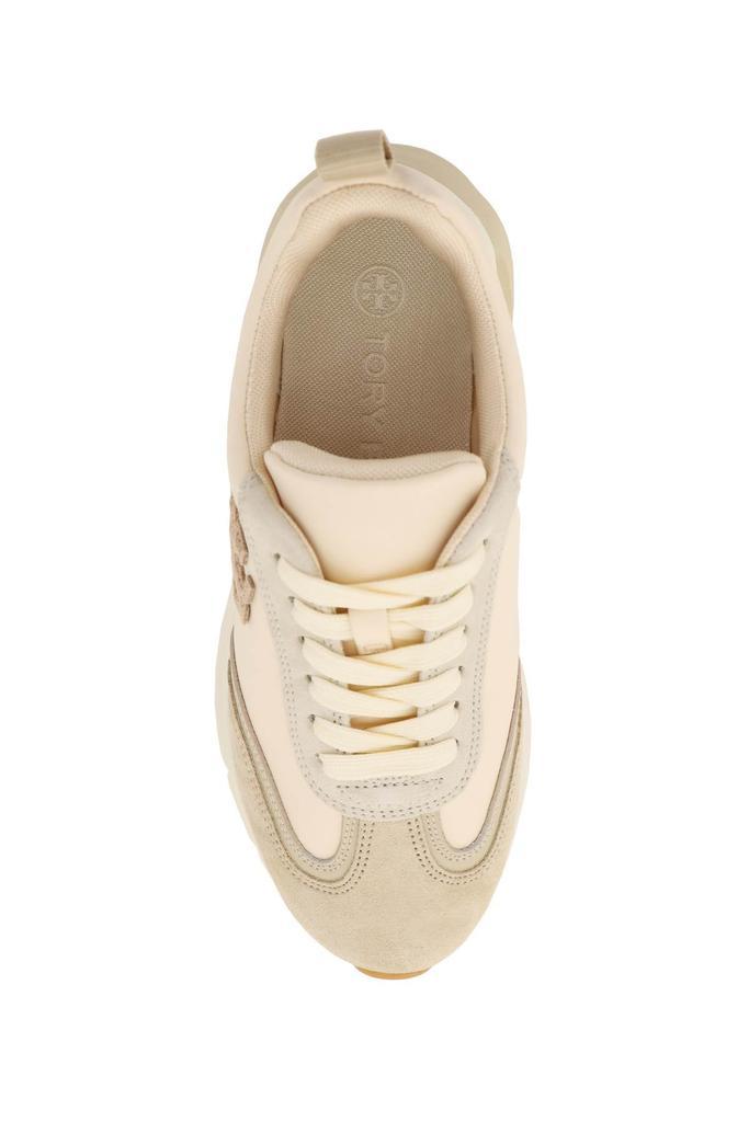 商品Tory Burch|Tory burch suede and nylon good luck sneakers,价格¥1702,第4张图片详细描述