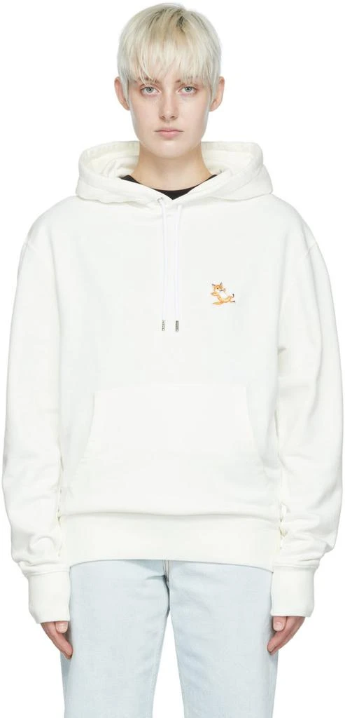 商品Maison Kitsune|White Chillax Fox Hoodie,价格¥685,第1张图片