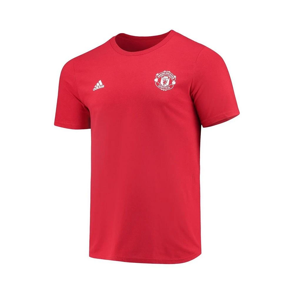 商品Adidas|Men's Paul Pogba Red Manchester United Amplifier Name Number T-shirt,价格¥241,第2张图片详细描述