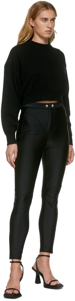 Black Moto Trousers商品第4张图片规格展示