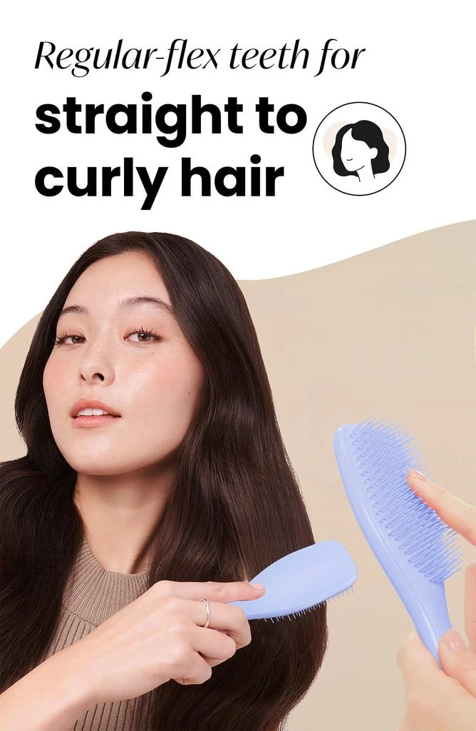 商品Tangle Teezer|Ultimate Detangler Hairbrush - Straight to Wavy,价格¥140,第5张图片详细描述