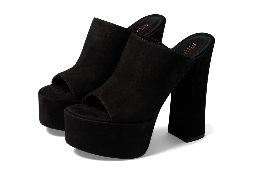 商品Stuart Weitzman|Skyhigh 145 Platform Slide,价格¥1657,第1张图片