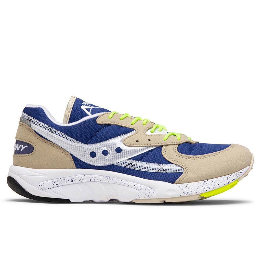 Saucony Aya - Grey/Blue/Neon商品第1张图片规格展示