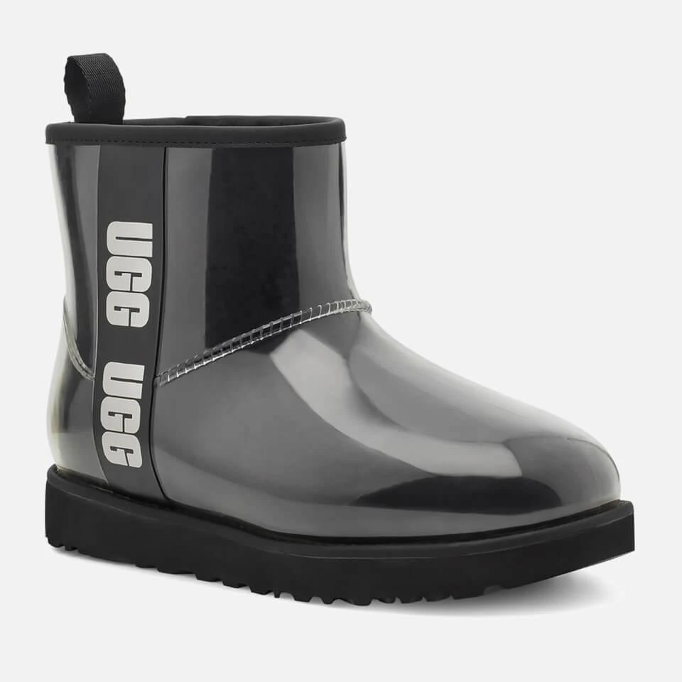 商品UGG|UGG WOMEN'S CLASSIC CLEAR MINI WATERPROOF BOOTS - BLACK,价格¥620,第2张图片详细描述