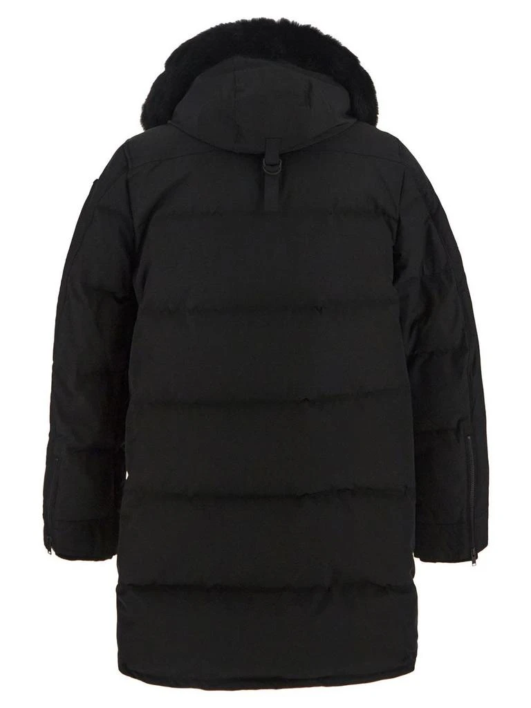 商品Moose Knuckles|Black Down Jacket,价格¥5187,第2张图片详细描述