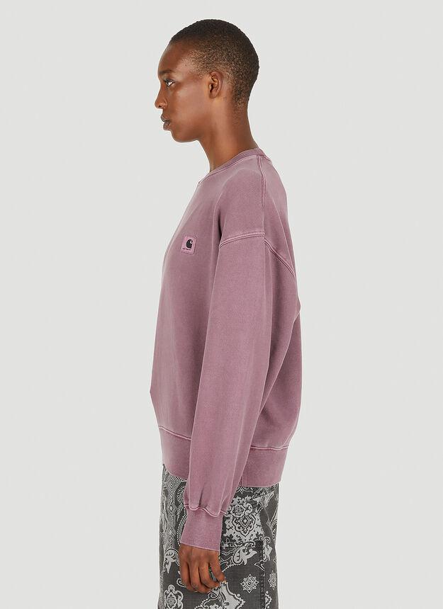 W' Nelson Sweatshirt in Purple商品第3张图片规格展示