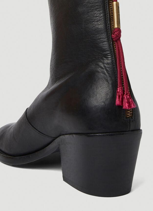 Ankle Boots in Black商品第6张图片规格展示