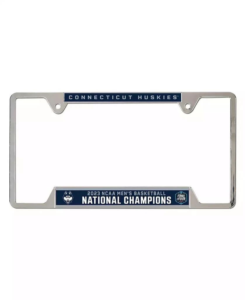 商品Wincraft|UConn Huskies 2023 NCAA Men's Basketball National Champions Metal License Plate Frame,价格¥142,第1张图片