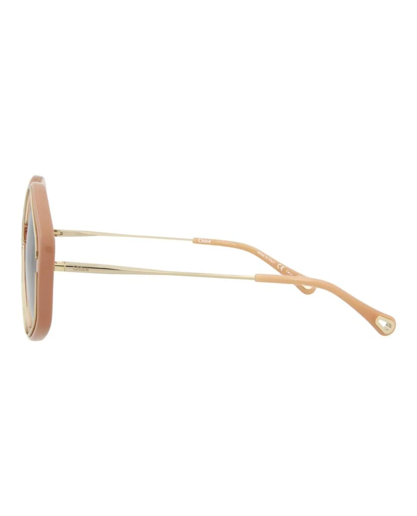 商品Chloé|Square-Frame Bio Injection Sunglasses,价格¥902,第3张图片详细描述