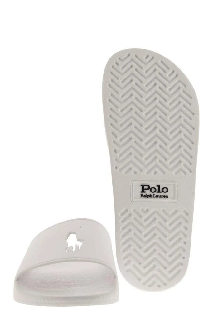 商品Ralph Lauren|POLO RALPH LAUREN Big Pony Slippers,价格¥1028,第5张图片详细描述