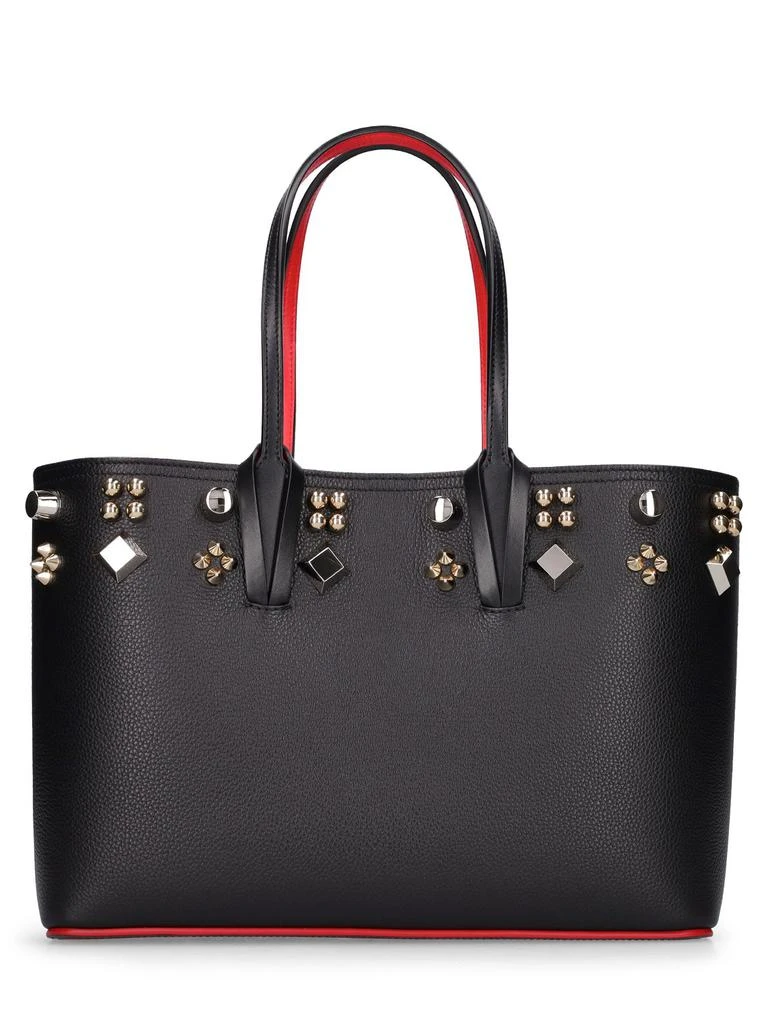 商品Christian Louboutin|Small Cabata Spiked Leather Tote Bag,价格¥6029,第1张图片