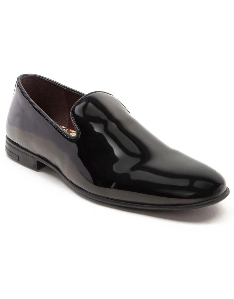 商品Thomas Crick|THOMAS CRICK FRANKIE formal patent leather loafer shoe in patent black,价格¥291,第4张图片详细描述