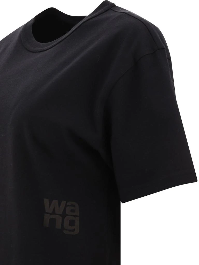 商品Alexander Wang|Puff Logo T-Shirt T-Shirts Black,价格¥870,第4张图片详细描述