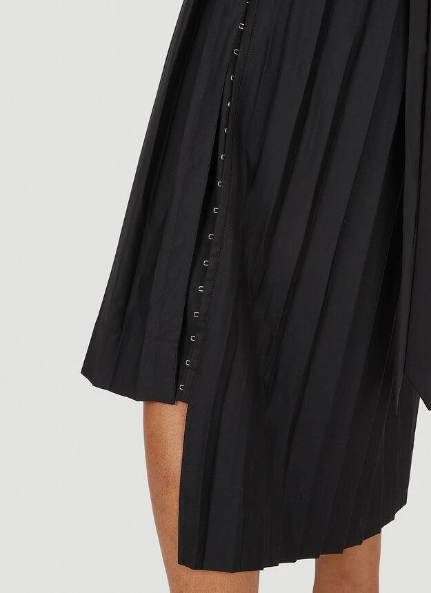 商品Simone Rocha|Pleated Apron Skirt in Black,价格¥3041,第5张图片详细描述