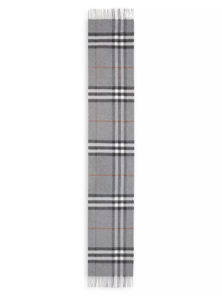 商品Burberry|The Classic Giant Check Cashmere Scarf,价格¥4392,第2张图片详细描述