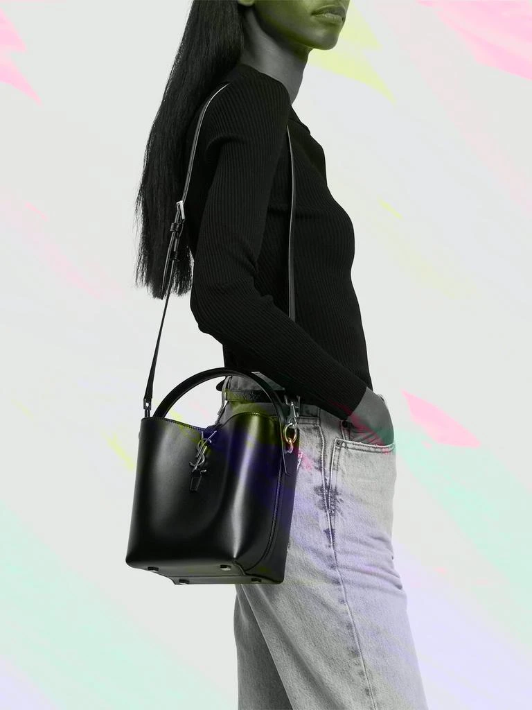 商品Yves Saint Laurent|Small Le 37 Leather Bucket Bag,价格¥20914,第1张图片