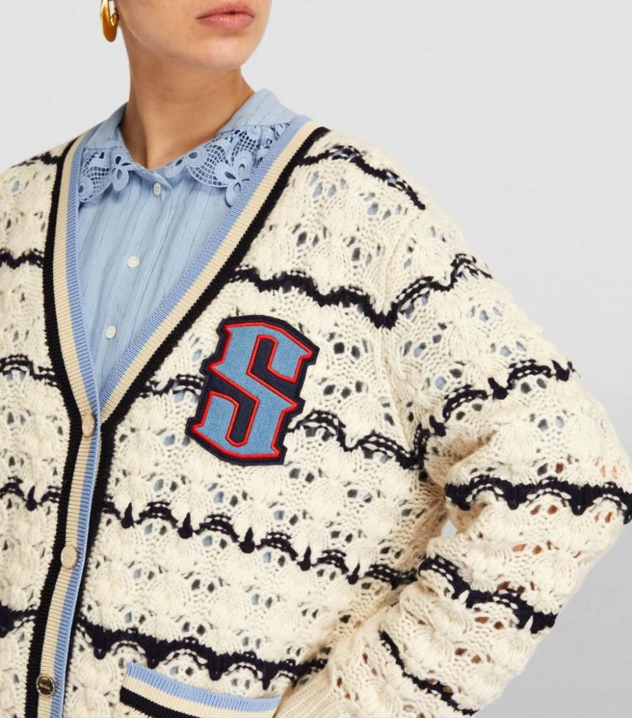 Wool-Rich Striped Cardigan 商品