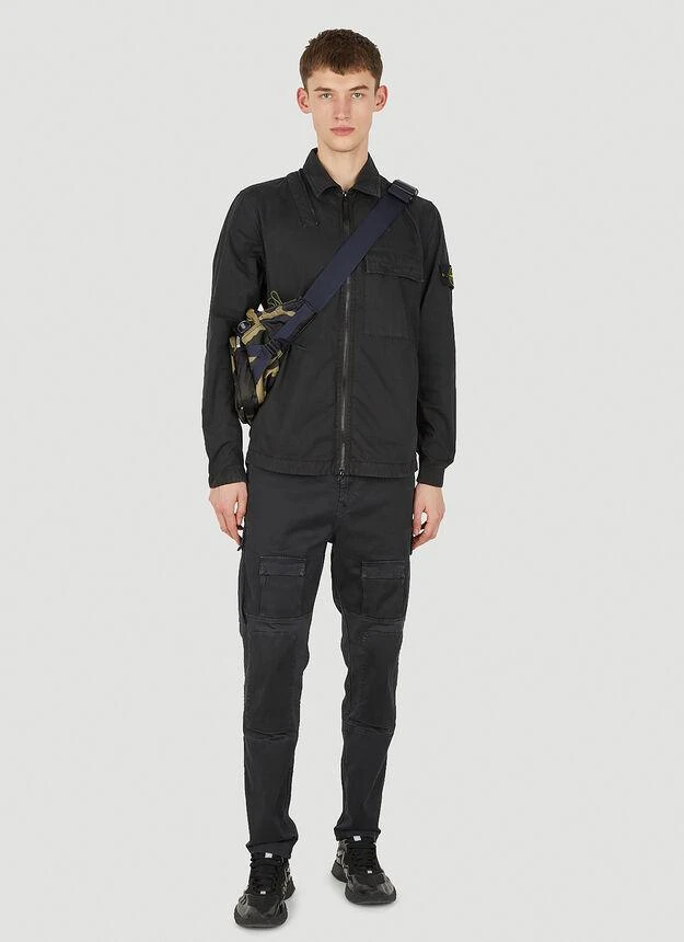 商品Stone Island|Utility Cargo Pants in Black,价格¥3751,第2张图片详细描述