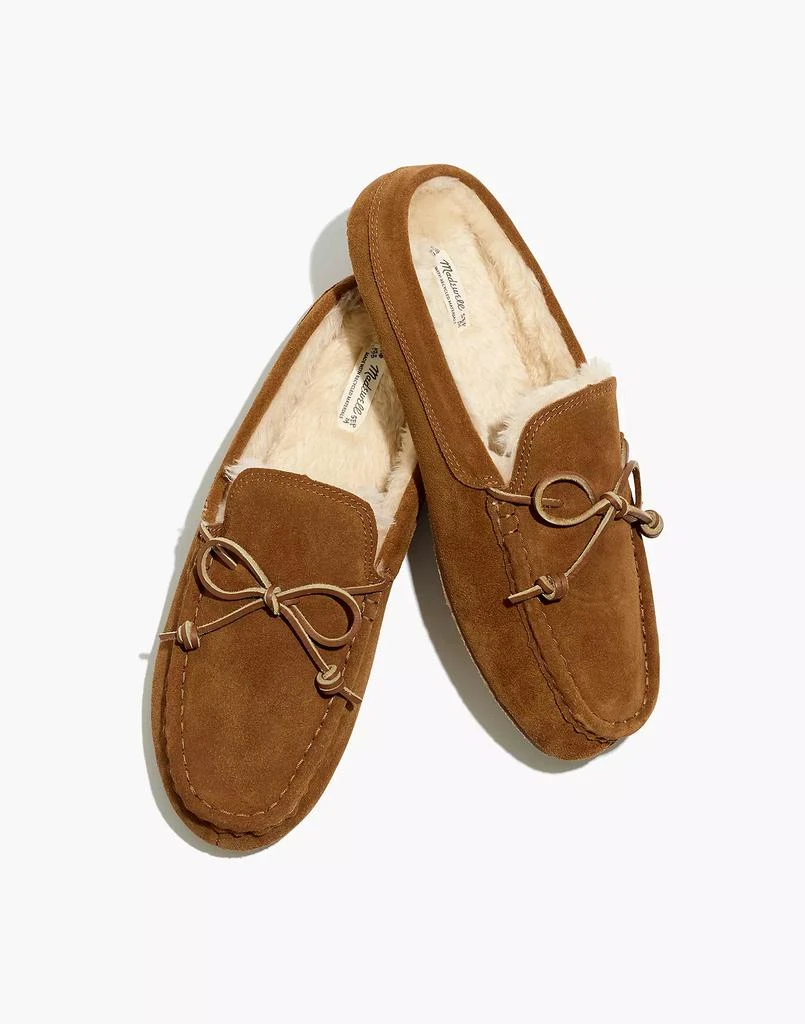 商品Madewell|Men's Suede Scuff Moccasin Slippers,价格¥199,第3张图片详细描述